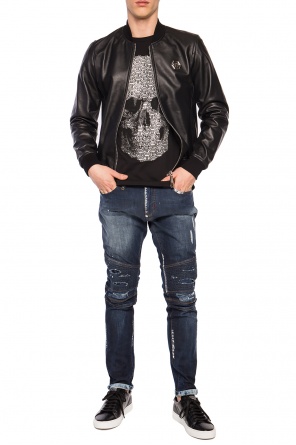 Appliquéd t-shirt, zdjęcie 2 Appliquéd t-shirt od Philipp Plein